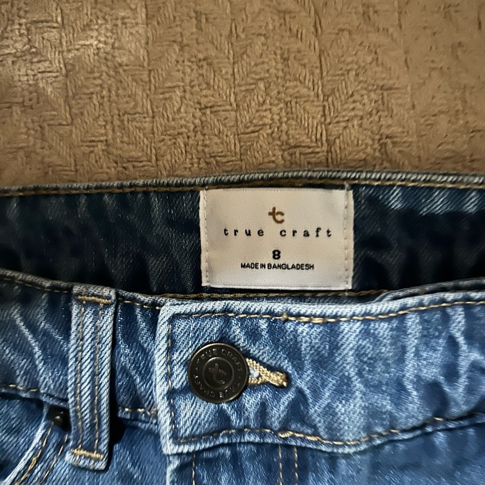 Skorts blue Jean mini skirt